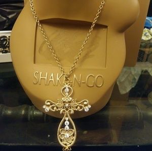 Gold Cross Necklace